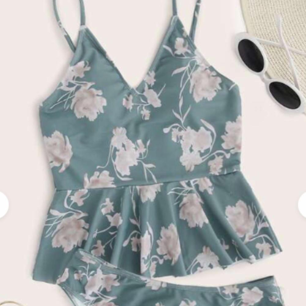 BRAND NEW Floral Bikini/Tankini Swimsuit